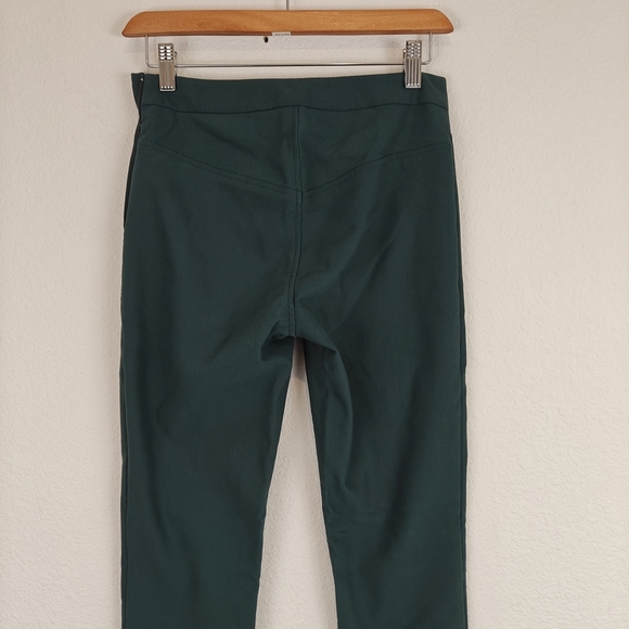 M.M. Lafleur The Foster Cigarette Pant - PowerStretch In Deep Sea Green Size 0 - Picture 16 of 16